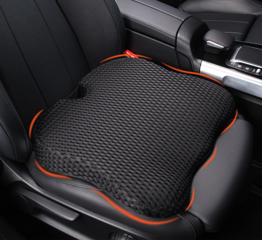 Lofty Aim Car Seat Cushion for Driver: Memory Foam Cushion for Comfort